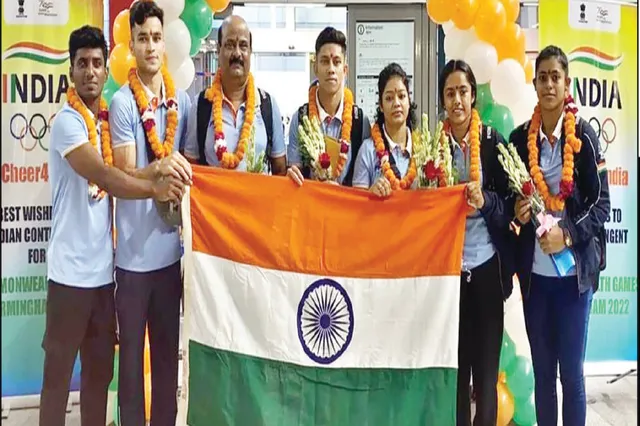 ଭାରତୀୟ ଜିମ୍ନାଷ୍ଟିକ୍‌ ଦଳ ସହ ବର୍ମିଂହାମ ଗଲେ ଅଶୋକ