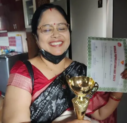 ପରିବାର ନିୟୋଜନ ଅସ୍ତ୍ରୋପଚାର କାର୍ଯ୍ୟକ୍ରମ: ରାଜ୍ୟସ୍ତରରେ ୨ୟ ସ୍ଥାନ ପୁରସ୍କାର ପାଇଲେ ଡାକ୍ତର ସସ୍ମିତା ଦାଶ