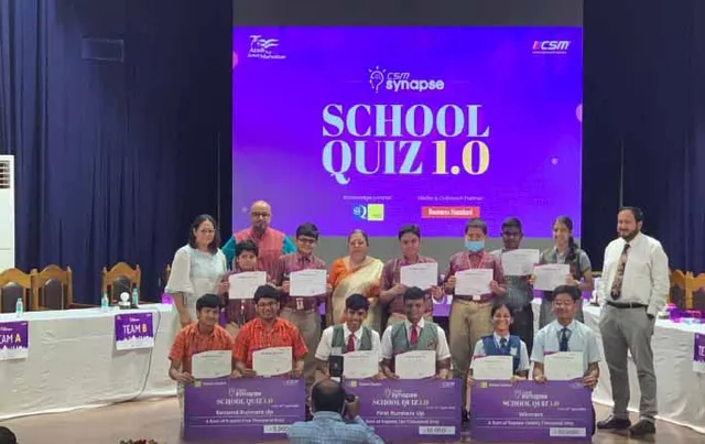 ଲୋୟଲା ସ୍କୁଲ ଜିତିଲା ସିଏସ୍‌ଏମ୍ ସାଇନାପ୍ସ କ୍ୱିଜ୍‌ 