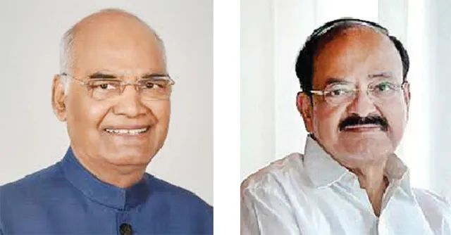 ଦ୍ରୌପଦୀଙ୍କୁ ରାଷ୍ଟ୍ରପତି ଓ ଉପରାଷ୍ଟ୍ରପତିଙ୍କ ଅଭିନନ୍ଦନ