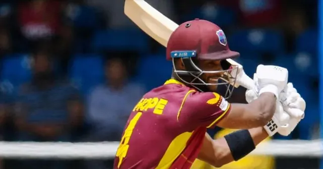 ଭାରତ ଆଗରେ ୩୧୨ ରନ୍‌ର ବିଜୟ ଲକ୍ଷ୍ୟ ରଖିଲା ୱେଷ୍ଟଇଣ୍ଡିଜ୍‌, ସାଈ ହୋପ୍‌ଙ୍କ ଶତକ