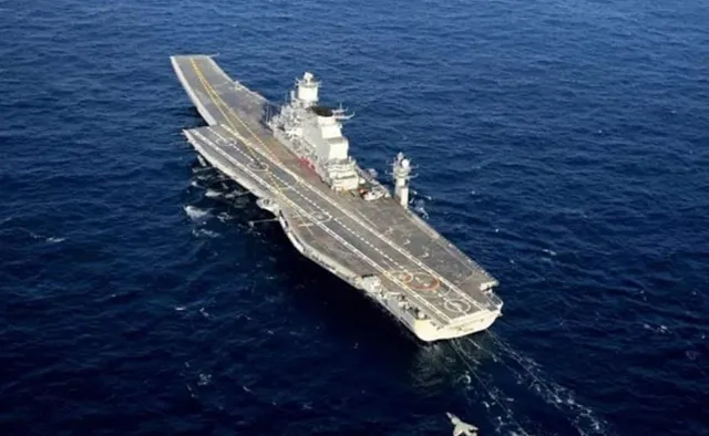 ବିମାନବାହୀ ଯୁଦ୍ଧପୋତ ‘ଆଇଏନ୍‌ଏସ୍‌ ବିକ୍ରମାଦିତ୍ୟ’ରେ ଅଗ୍ନିକାଣ୍ଡ