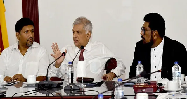 ଶ୍ରୀଲଙ୍କା ସର୍ବଦଳୀୟ ବୈଠକରେ ନିଷ୍ପତ୍ତି: ରାନିଲ ବିକ୍ରମସିଂଘେ ପଦ ଛାଡ଼ିବେ