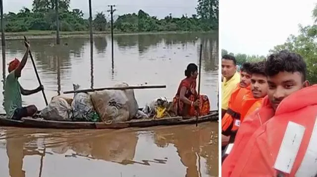 ମୋଟୁରେ ବନ୍ୟା: ହୋଟେଲରୁ ୪ ଯୁବକଙ୍କୁ ଉଦ୍ଧାର କଲା ଓଡ୍ରାଫ୍‌ ଟିମ୍‌