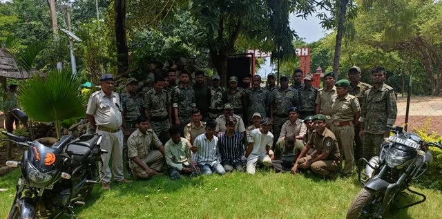 ଡେବ୍ରିଗଡ଼ ଅଭୟାରଣ୍ୟରୁ ୫ ଶିକାରୀ ଗିରଫ, ୧୦ ସମ୍ବର ଶିଂଗ ଜବତ