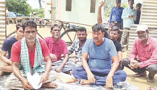 ପାଉଣା ନ ପାଇ ଶ୍ରମିକଙ୍କ ଧାରଣା