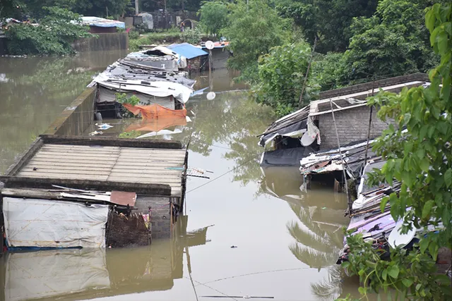 ହୀରାକୁଦ କଲୋନୀ ବସ୍ତି ବୁଡ଼ିଗଲା