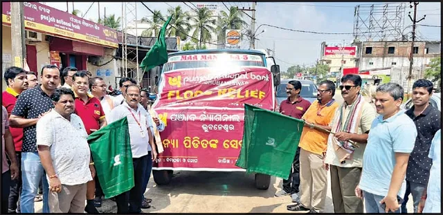 ବନ୍ୟା ପ୍ରଭାବିତଙ୍କୁ ପିଏନ୍‌ବି ପକ୍ଷରୁ ଖାଦ୍ୟ ବଣ୍ଟନ