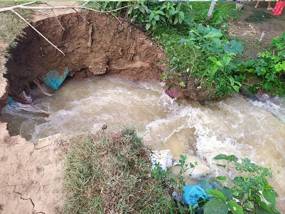 ଭାଙ୍ଗିଦେଲେ କେନାଲ, ଚାଷଜମି ନଷ୍ଟ