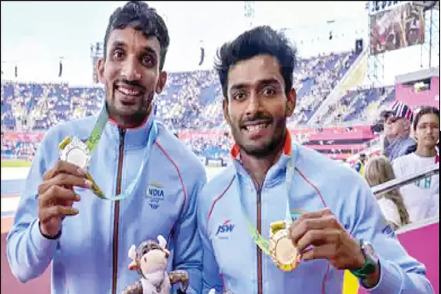 ଟ୍ରିପଲ ଜମ୍ପରେ ବିରଳ ସଫଳତା: ଏଲଡୋସ୍ ଓ ଅବଦୁଲ୍ଲା ୧, ୨