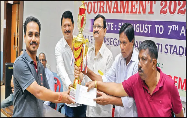 ନିଖିଳ ଓଡ଼ିଶା କ୍ୟାରମ୍‌ ଉଦ୍‌ଯାପିତ: ସତୀଶ ଏକକ ବିଜେତା