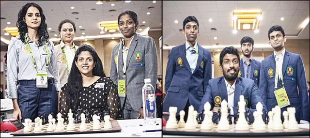 ଚେସ୍‌ ଅଲିମ୍ପିଆଡ୍‌: ଭାରତ ୨ କାଂସ୍ୟରେ ସନ୍ତୁଷ୍ଟ