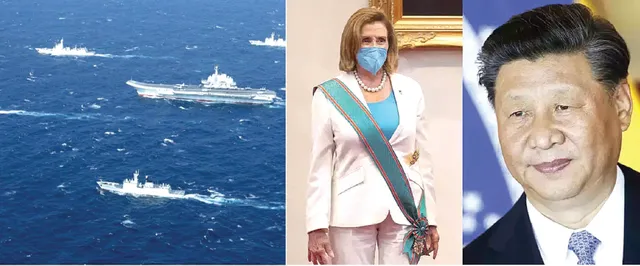 ଚୀନ୍‌ ଘେରାବନ୍ଦୀରେ ତାଇୱାନ: ତାଇୱାନ ଆକାଶରେ ଚୀନ୍‌ର ୨୭ ଯୁଦ୍ଧ ବିମାନ, ସବୁ ଦିଗରୁ ଅବରୋଧ