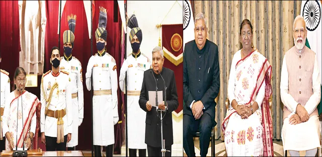 ଶପଥ ନେଲେ ଉପରାଷ୍ଟ୍ରପତି ଜଗଦୀପ ଧନଖଡ଼