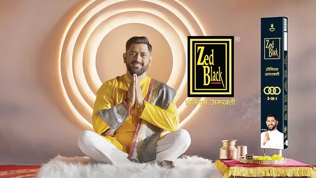 ଜେଡ୍ ବ୍ଲାକ୍ ବିଜ୍ଞାପନରେ ଗୁରୁଜୀ ବେଶରେ ଧୋନି