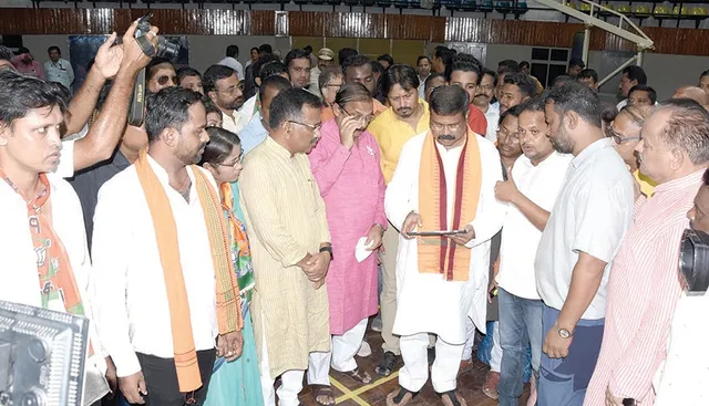 ୮ରେ କେନ୍ଦ୍ର ଗୃହମନ୍ତ୍ରୀ ଅମିତ୍‌ ଶାହଙ୍କ ଓଡ଼ିଶା ଗସ୍ତ: ପ୍ରସ୍ତୁତି କାର୍ଯ୍ୟର ସମୀକ୍ଷା କଲେ ଧର୍ମେନ୍ଦ୍ର