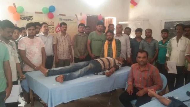 ଲକ୍ଷ୍ମୀପ୍ରସାଦରେ ରକ୍ତଦାନ ଶିବିରରେ ୫୪ ୟୁନିଟ ରକ୍ତ ସଂଗ୍ରହ