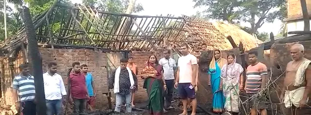 ଏରସମାରେ ଭୟାବହ ଅଗ୍ନିକାଣ୍ଡ: ଗୋଟିଏ ବାଛୁରୀ ଜୀବନ୍ତ ଦଗ୍ଧ