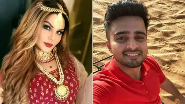 ବୁର୍ଜ ଖଲିଫା ସାମ୍ନାରେ ରାକ୍ଷୀଙ୍କୁ ତାଙ୍କ ପ୍ରେମିକ ଦେଲେ ଉପହାର, ସମାଲୋଚନା କଲେ ଲୋକେ