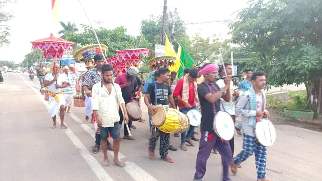 ଆଜି ନୂଆଁଖାଇ ; ପାହୁର ଶୋଭାଯାତ୍ରାରେ ଗର୍ଜିଲା ବଲାଙ୍ଗୀର ସହର