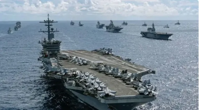 ୨୬ ଦେଶ ଓ ୨୫ ହଜାର ସୈନିକଙ୍କୁ ନେଇ ଅଭ୍ୟାସ କଲା ଆମେରିକୀୟ ନୌସେନା, ଚକିତ ହେଲା ଚୀନ