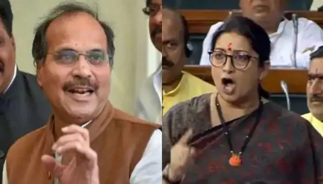 ସ୍ମୃତି ଇରାନୀଙ୍କ ଠାରୁ କ୍ଷମା ଦାବିକଲେ ଅଧୀର