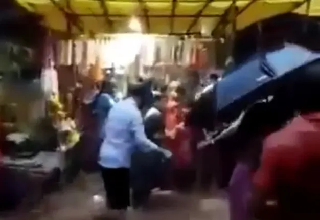 ସାବେରୀ ଫୁଲିଲା; ଗୁପ୍ତେଶ୍ୱର ପ୍ରବେଶ ପଥରେ ପାଣି