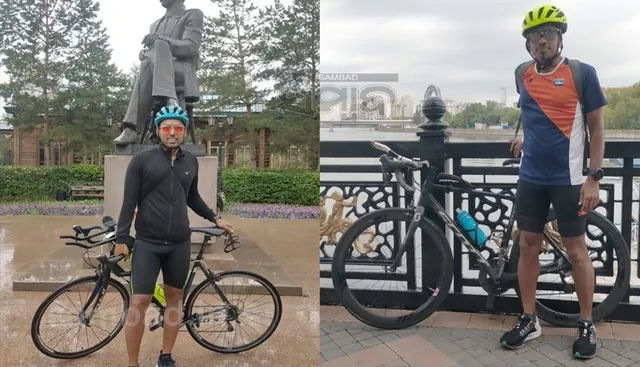 ଆଇରନ୍‌ମ୍ୟାନ୍ ପ୍ରତିଯୋଗିତା ପାଇଁ କାଜାକସ୍ତାନରେ ଦୁଇ ଓଡ଼ିଆ ବିଜୟ-ସୌଭାଗ୍ୟ