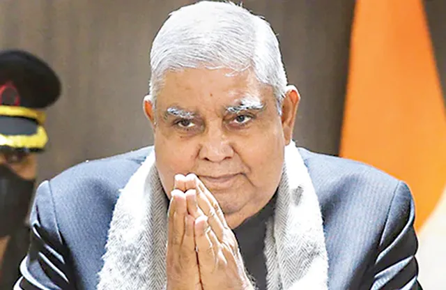 ଜଗଦୀପ ଧନଖଡ଼ ନୂଆ ଉପରାଷ୍ଟ୍ରପତି, ଆଲ୍‌ଭାଙ୍କୁ  ୩୪୬ ଭୋଟ୍‌ରେ ହରାଇଲେ