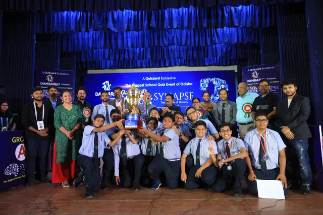 ସାଇନାପ୍ସ-୨୦୨୨ କୁଇଜ୍ ପ୍ରତିଯୋଗିତା : ଇଂରାଜୀରେ କିଟ୍ ଅନ୍ତର୍ଜାତୀୟ ବିଦ୍ୟାଳୟ, ଓଡ଼ିଆରେ ରେଭେନ୍ସା ଉଚ୍ଚ ମାଧ୍ୟମିକ ବିଦ୍ୟାଳୟ ଚମ୍ପିଆନ