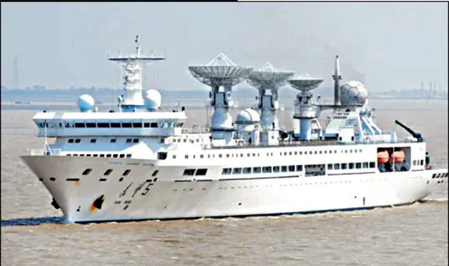 ଶ୍ରୀଲଙ୍କାମୁହାଁ ଚୀନ୍‌ର ବିଶାଳ ଜାହାଜ; ଭାରତର ସତର୍କ ନଜର