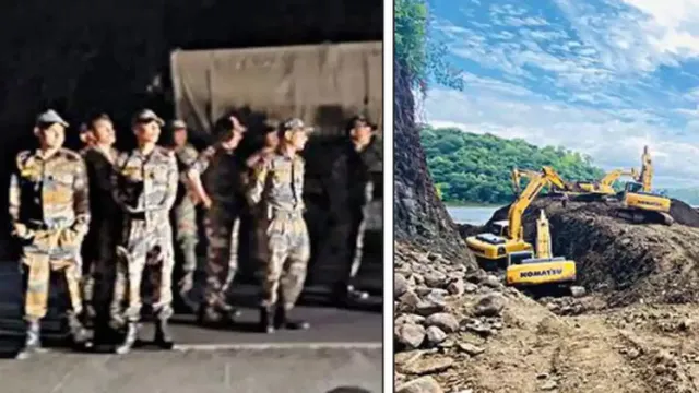 କରମ ଡ୍ୟାମ ଜଳ ନିଷ୍କାସନରେ ସେନା ନିୟୋଜିତ: ୧୮ଟି ଗ୍ରାମର ୧୦ ହଜାର ଲୋକ ସ୍ଥାନାନ୍ତର