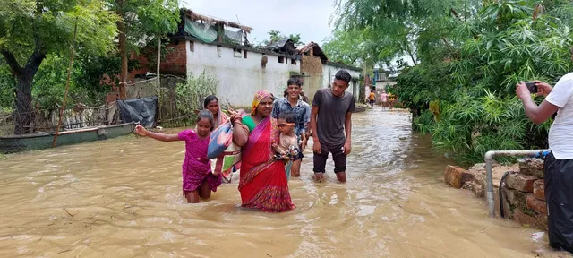 ଉପକଣ୍ଠରେ କମୁନି ବନ୍ୟା ପ୍ରକୋପ, ଧନୁଆ ଘେରରେ ୬ ପଞ୍ଚାୟତ