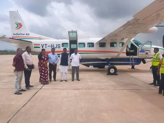 ଜୟପୁରରୁ ପରୀକ୍ଷାମୂଳକ ଭାବେ ବିଶାଖା‌ପାଟଣାକୁ ଉଡ଼ିଲା ବିମାନ