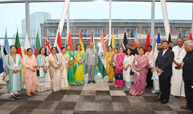 କାନାଡ଼ା ଗସ୍ତରେ ଭାରତୀୟ ସଂସଦୀୟ ପ୍ରତିନିଧି ମଣ୍ଡଳୀ; ବାଚସ୍ପତି ବିକ୍ରମ ଆରୁଖ, ସାଂସଦ ଅନୁଭବ ମହାନ୍ତି ସାମିଲ