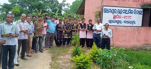 ରେମୁଣା ସମ୍ବାଦ ସାହିତ୍ୟଘର ପକ୍ଷରୁ ଚାରାରୋପଣ କାର୍ଯ୍ୟକ୍ରମ