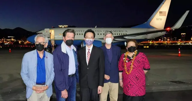 ଚୀନ୍‌କୁ ଚାଲେଞ୍ଜ: ପେଲୋସିଙ୍କ ପରେ ତାଇୱାନ ଗସ୍ତରେ ଆମେରିକାର ୫  ସାଂସଦ