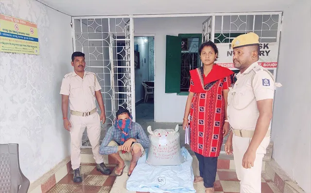 ୧୫ କେଜି ଗଞ୍ଜେଇ ଜବତ, ଜଣେ ଗିରଫ