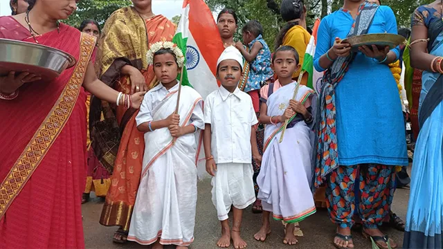 ତେନ୍ତୁଳୀଗୁମ୍ମାରେ ଅହିଂସା ରଥ: ଦେଶପ୍ରେମରେ ଉଦବୁଦ୍ଧ ହେଲେ ଅଂଚଳବାସୀ