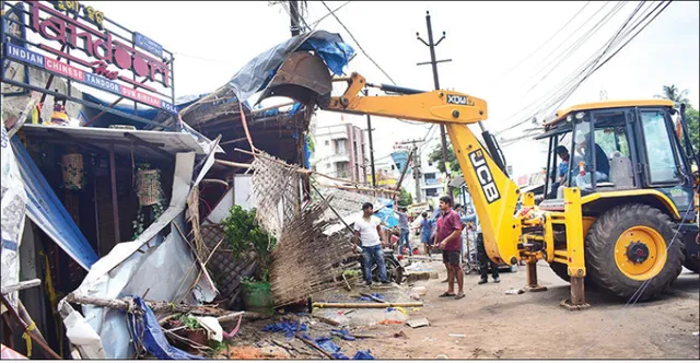 ରାଜଧାନୀରେ  ଆଉ କେତେଦିନ ଚାଲିବ ଲୋକଦେଖାଣିଆ ଉଚ୍ଛେଦ?
