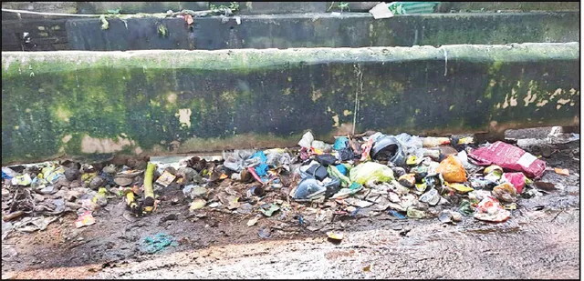 ବିଏମ୍‌ସି ପାଇଁ ଅଳିଆ ଅଡ଼ୁଆ ବଢ଼ୁଛି