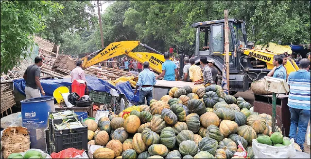 ନଖରାରେ ଜବରଦଖଲ ଉ‌ଚ୍ଛେଦ, ବିଡିଏ ଭାଙ୍ଗିଲା ବହୁ ବ୍ୟବସାୟିକ ସଂସ୍ଥା