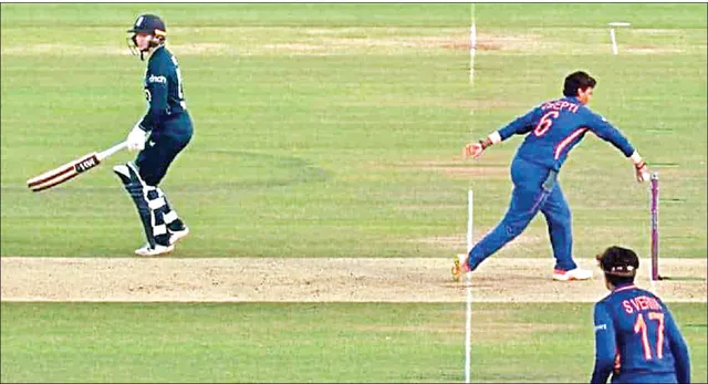 ଚାର୍ଲିଙ୍କୁ ବାରମ୍ବାର ଦେଇଥିଲି ଚେତାବନୀ, ଅମ୍ପାୟାରଙ୍କୁ ବି କହିଥିଲି: ଦୀପ୍ତି