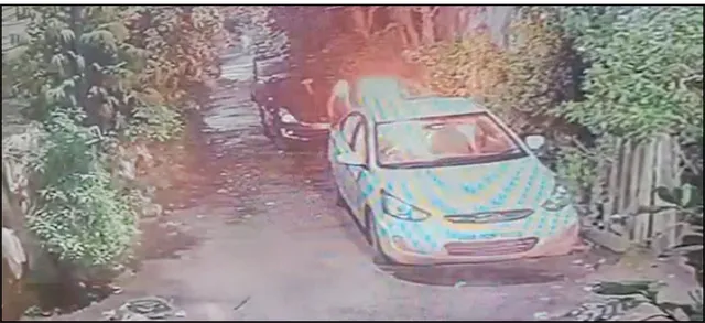 କାର୍‌ରେ ନିଆଁ ଲଗାଇଦେଲେ ଦୁର୍ବୃତ୍ତ