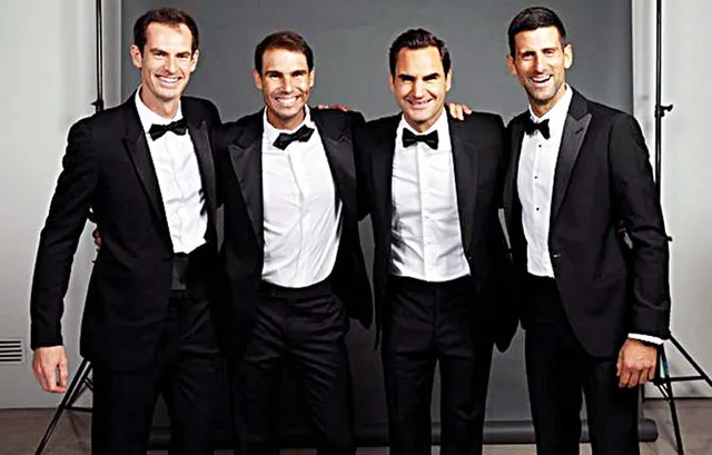 ଗୋଟିଏ ମଞ୍ଚରେ ଫେଡେରର୍‌, ‌ନାଦାଲ, ମରେ, ଜୋକୋଭିକ