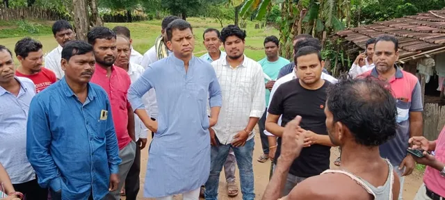 ବିଜେଡିର ବରିଷ୍ଠ ସଂପାଦକ ପ୍ରଦୀପ ମାଝିଙ୍କ ହଳଦୀକୁଣ୍ଡ ଗସ୍ତ