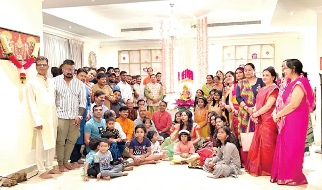 ବାହାରିନ୍‌ରେ ଗଣେଶପୂଜା