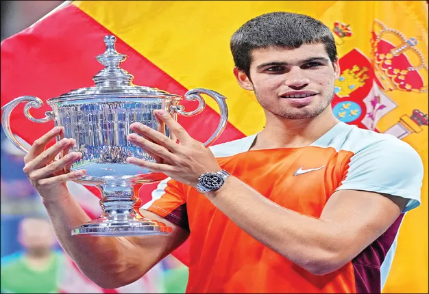 ୟୁଏସ୍‌ ଓପନ୍‌ ଜିତି ଅଲ୍‌କାରାଜ ଏକ ନମ୍ବର