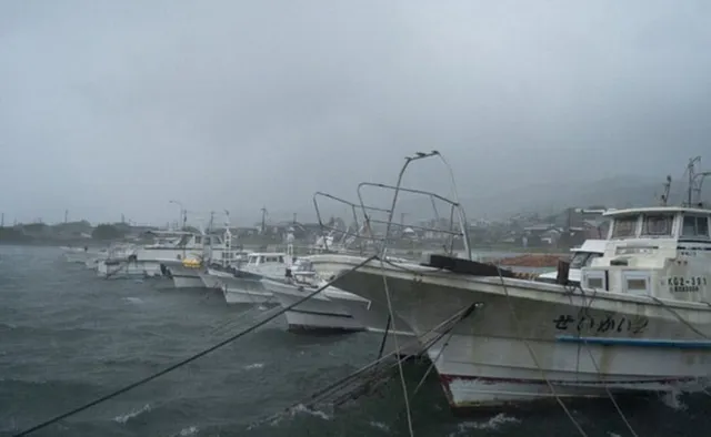 ବାତ୍ୟା ‘ନାନ୍ମାଡୋଲ’: ଜାପାନରେ ବହିଲା ୨୩୦ କିମି ବେଗରେ ପବନ