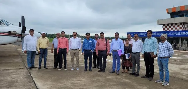 ଜୟପୁର ବିମାନବନ୍ଦରର କାମ ଶେଷ, ତଦାରଖ କଲେ ୨ ମୁଖ୍ୟଯନ୍ତ୍ରୀ